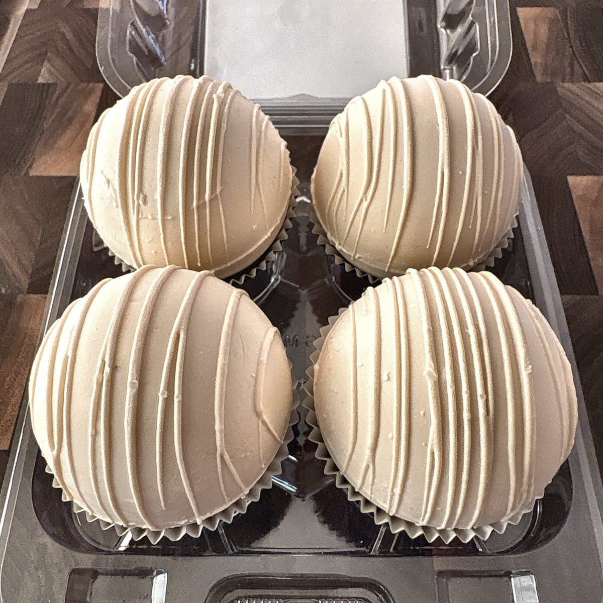 French Vanilla Coffee Bombs 4-Pack | Better Bombs Gourmet Coffee Creamer Bombs | Coffee Lover Gift, Stocking Stuffer