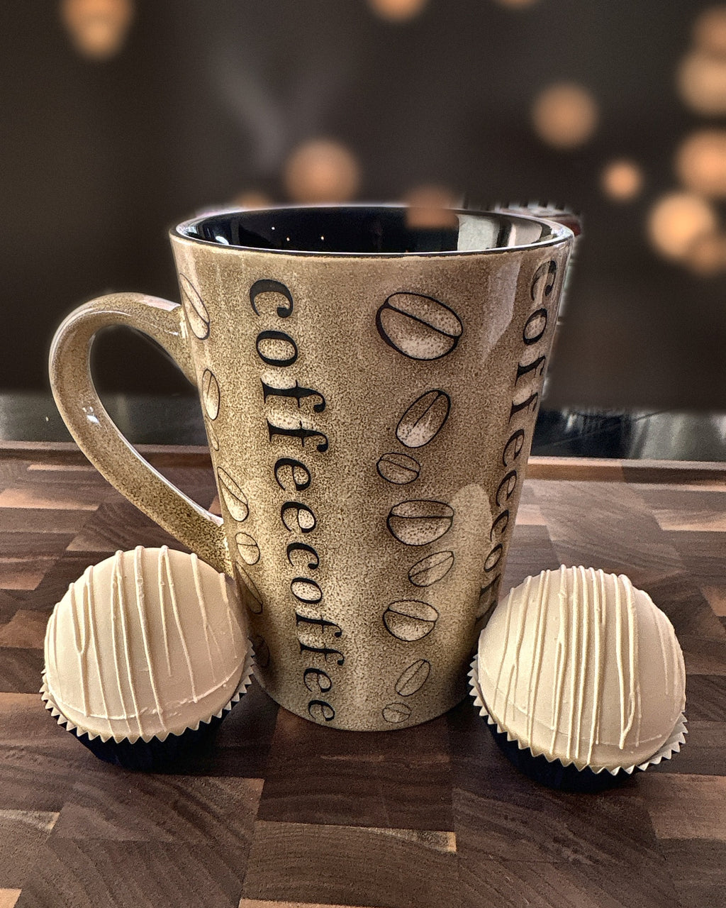 French Vanilla Coffee Bombs 4-Pack | Better Bombs Gourmet Coffee Creamer Bombs | Coffee Lover Gift, Stocking Stuffer