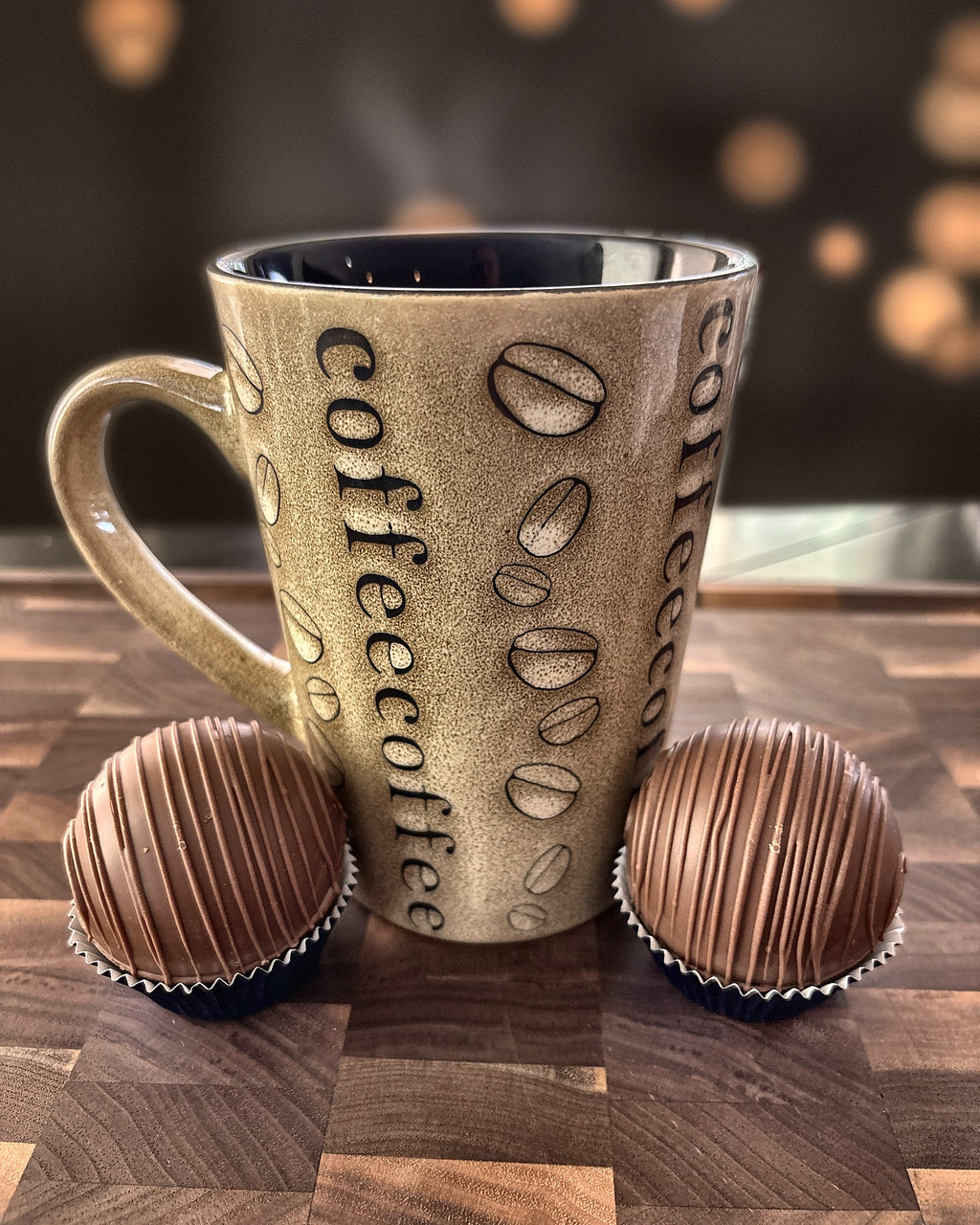 Mocha Coffee Bombs 4-Pack | Better Bombs Gourmet Coffee Creamer Bombs | Chocolate Coffee Gift, Stocking Stuffer